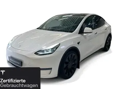 Gebraucht Tesla Model Y Performance 321 kW (437 PS) 2022 Weiß SUV