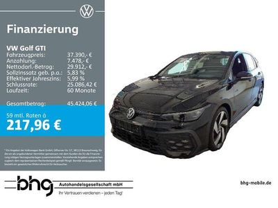 Gebraucht VW Golf VIII GTI 265 PS (194 kW) 2025 Schwarz Limousine