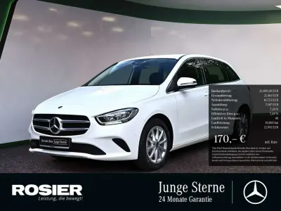 Gebraucht Mercedes B250e Progressive 218 PS (160 kW) 2022 Weiss / polarweiß Van / Kleinbus