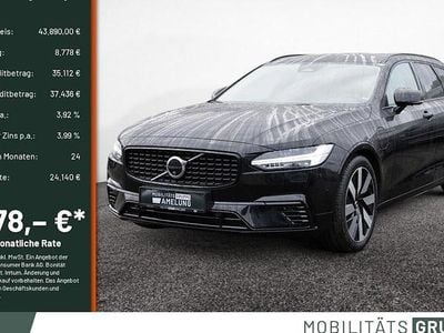 Second-hand Volvo V90 Plus 455 CP (334 kW) 2025 Negru Break