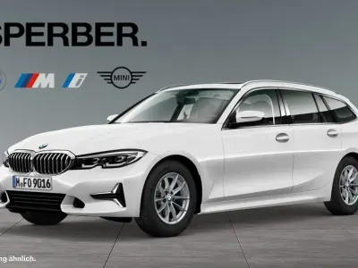 Gebraucht BMW 330 Sport Line 258 PS (189 kW) 2021 Weiß Kombi