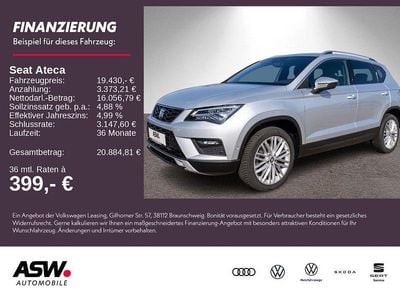 Usata Seat Ateca XCELLENCE 150 CV (110 kW) 2020 Argento SUV