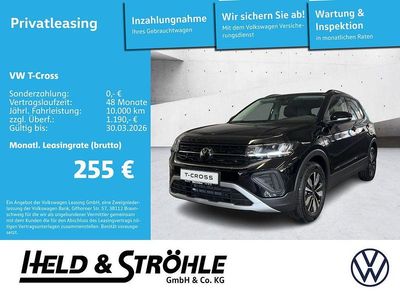 Neu VW T-Cross Life 116 PS (85 kW) 2025 Deep black perleffekt SUV