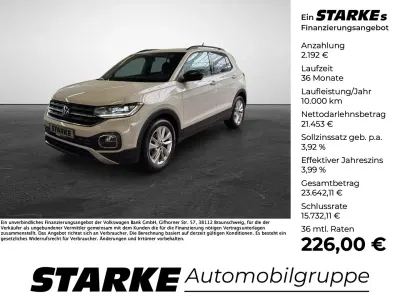 Gebraucht VW T-Cross Move 150 PS (110 kW) 2022 Grau (ascotgrau) SUV