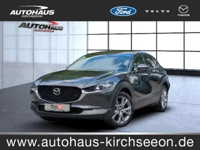Gebraucht Mazda CX-30 Exclusive-Line 140 PS (102 kW) 2024 Machine grey (metallic) SUV