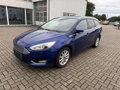 Blau Gebraucht 2018 Ford Focus Titanium Kombi | 11.300 € (Superpreis)