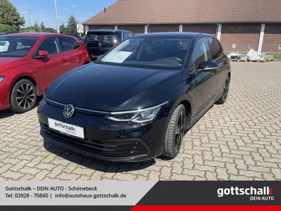 Gebraucht VW Golf VIII 150 PS (110 kW) 2020 Schwarz Kleinwagen