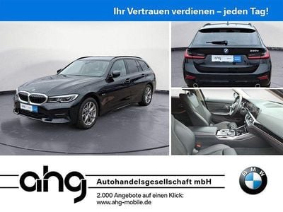 Gebraucht BMW 330e Sport Line 184 PS (135 kW) 2021 Schwarz Kombi