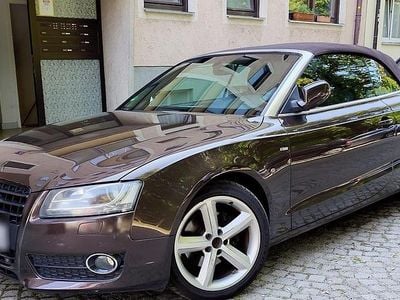 Gebraucht Audi A5 Cabriolet 170 PS (125 kW) 2010 Braun Cabrio