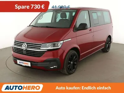 Gebraucht VW Multivan Comfortline 150 PS (110 kW) 2021 Rot Van / Kleinbus