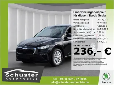 Occasion Skoda Scala Selection 95 ch (69 kW) 2025 Noir Citadine