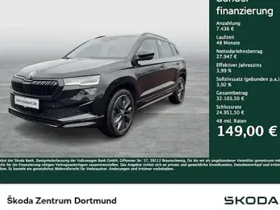Usata Skoda Karoq SportLine 190 CV (139 kW) 2025 Nero SUV