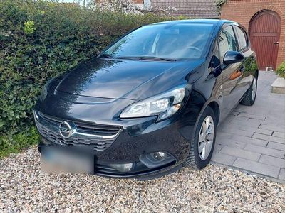 Gebraucht Opel Corsa drive 90 PS (66 kW) 2016 Schwarz Kleinwagen