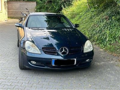 Usado Mercedes SLK350 272 HP (200 kW) 2006 Azul Cabrios