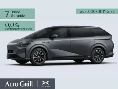 Neu XPENG X9 AWD Performance 369 kW (503 PS) 2026 Grau matte gray Van / Kleinbus