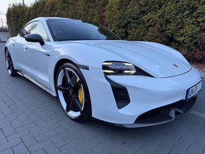 Gebraucht Porsche Taycan Turbo Sport 500 kW (680 PS) 2021 Weiß Limousine