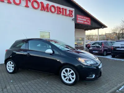 Gebraucht Opel Corsa Edition 90 PS (66 kW) 2015 Schwarz Kleinwagen
