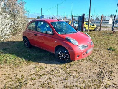 Gebraucht Nissan Micra Visia 68 PS (50 kW) 2009 Rot Kleinwagen