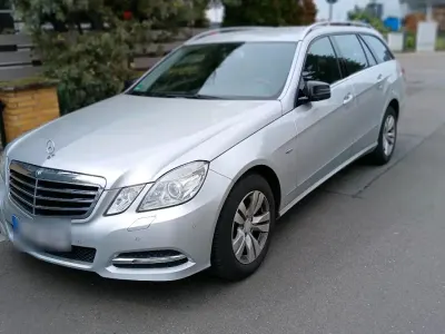 Brugt Mercedes E220 170 HK (125 kW) 2012 Sølv Stationcar