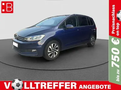 Gebraucht VW Touran Active 150 PS (110 kW) 2021 Blau Van / Kleinbus