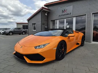 Gebraucht Lamborghini Huracán 610 PS (448 kW) 2016 Orange Cabrio