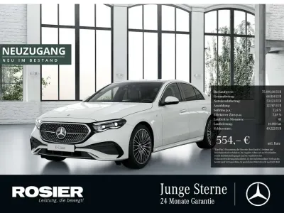 Brugt Mercedes E400 AMG 252 HK (185 kW) 2025 Hvid Sedan