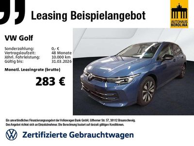 Blau Gebraucht 2025 VW Golf Goal Limousine | 28.444 € (Fairer Preis)