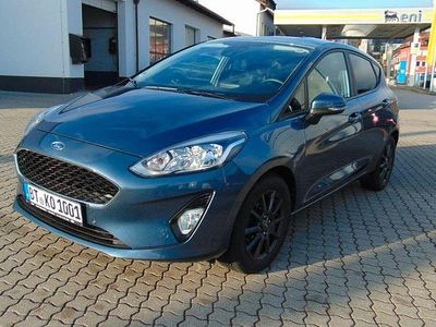 Gebraucht Ford Fiesta Cool & Connect 101 PS (74 kW) 2019 Chromablau metallic (metallic) Kleinwagen