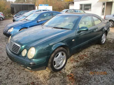 Brugt Mercedes CLK200 Elegance 136 HK (100 kW) 1998 Grøn Coupe