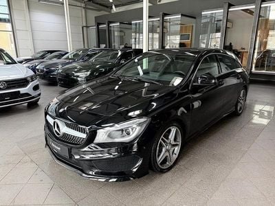 Schwarz Gebraucht 2016 Mercedes CLA180 Shooting Brake AMG line Kombi | 14.990 € (Guter Preis)