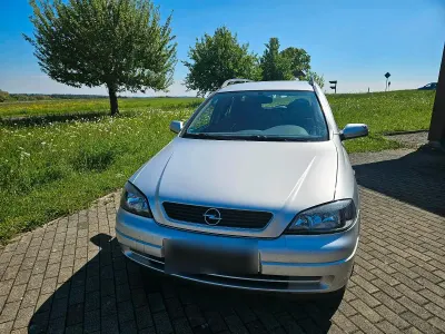 Gebraucht Opel Astra Njoy 2003 Silber Kombi