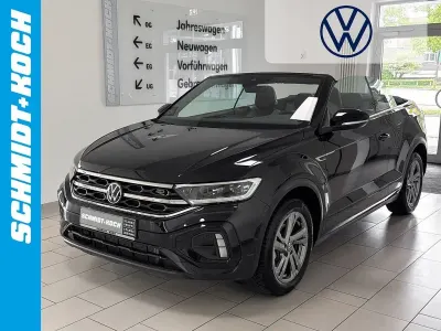 Gebraucht VW T-Roc Cabriolet R-line 150 PS (110 kW) 2025 Schwarz Cabrio
