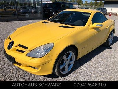 Gebraucht Mercedes SLK200 163 PS (119 kW) 2005 Calcitgelb Cabrio