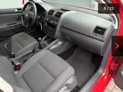 Gebraucht VW Golf VI Edition 80 PS (58 kW) 2008 Rot Kleinwagen