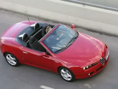 Second-hand Alfa Romeo Spider Exclusive 185 CP (136 kW) 2006 Roșu Cabrio