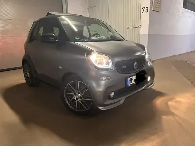 Gebraucht Smart ForTwo Cabrio Brabus 109 PS (80 kW) 2018 Grau Cabrio