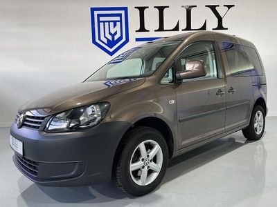 Gebraucht VW Caddy Trendline 75 PS (55 kW) 2014 Braun Van / Kleinbus
