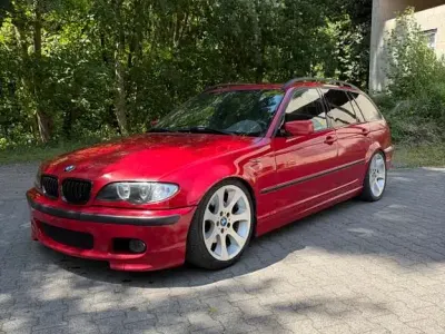 Gebraucht BMW 320 Sport Line 150 PS (110 kW) 2004 Rot Kombi