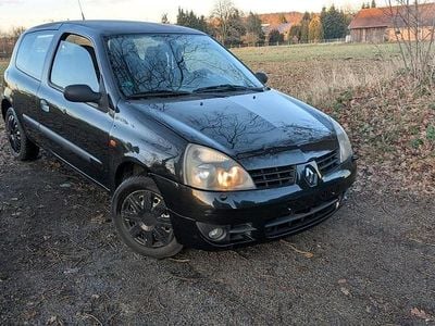 Gebraucht Renault Clio II 75 PS (55 kW) 2008 Schwarz Kleinwagen