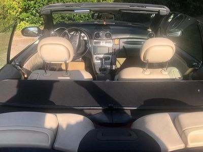 Gebraucht Mercedes SLK200 186 PS (136 kW) 2009 Blau Cabrio