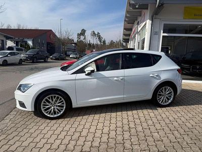 Gebraucht Seat Leon Style 110 PS (80 kW) 2018 "nevada" weiss Kleinwagen
