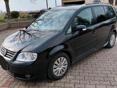 Gebraucht VW Touran 140 PS (102 kW) 2005 Schwarz Van / Kleinbus