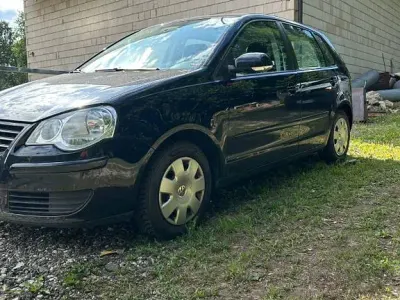 Gebraucht VW Polo Trendline 60 PS (44 kW) 2009 Schwarz Kleinwagen