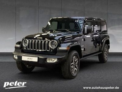 Neu Jeep Wrangler Sahara 272 PS (200 kW) 2025 Schwarz SUV