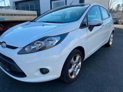 Gebraucht Ford Fiesta Trend 82 PS (60 kW) 2009 Weiß Kleinwagen