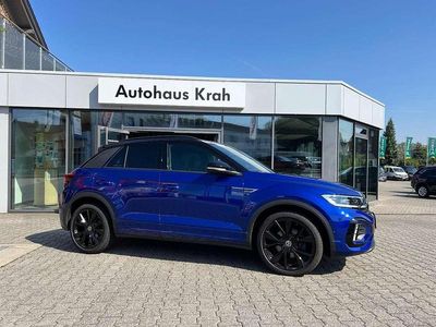 Gebraucht VW T-Roc R-line 150 PS (110 kW) 2023 Lapiz blue metallic schwarz SUV