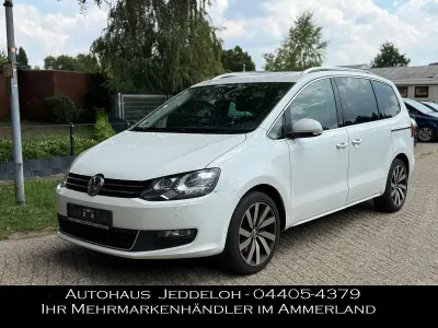 Gebraucht VW Sharan Sound 184 PS (135 kW) 2017 Weiß Van / Kleinbus