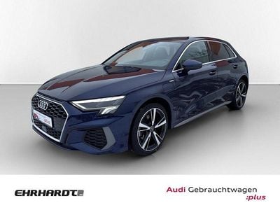 Blau Gebraucht 2022 Audi A3 S-Line Limousine | 25.450 € (Fairer Preis)