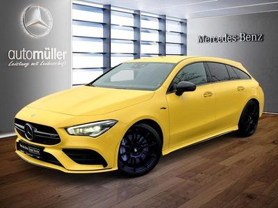 Gebraucht Mercedes CLA35 AMG AMG 306 PS (225 kW) 2021 Gelb Limousine