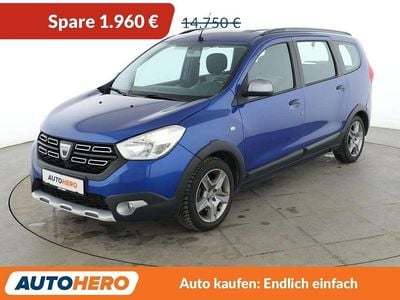 Gebraucht Dacia Lodgy Stepway 116 PS (85 kW) 2021 Blau Van / Kleinbus